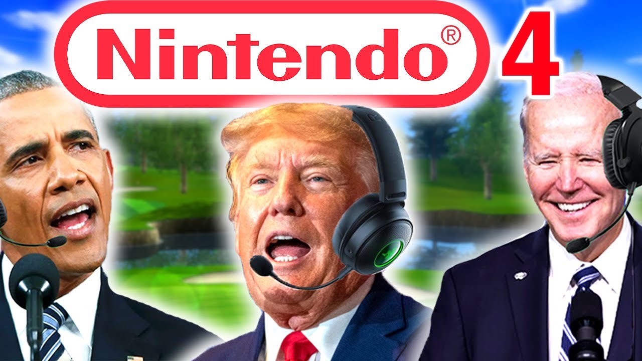 US Presidents Play Nintendo games 4
