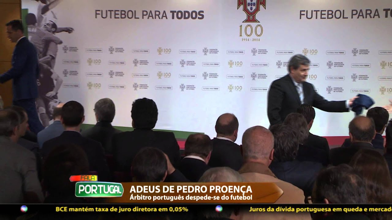 Pedro Proença diz adeus ao futebol - Fala Portugal