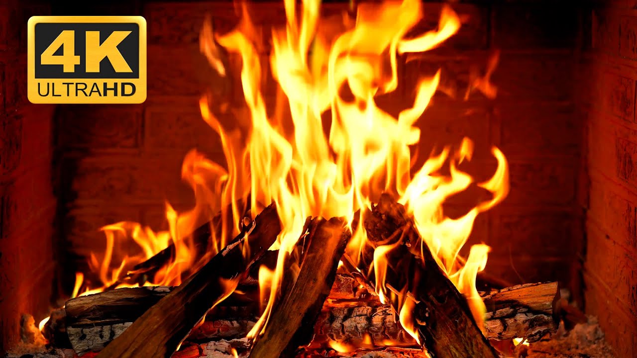 🔥 Warm & Cozy Fireplace Escape &bull; Crackling Flames & Glowing Logs for Pure Relaxation