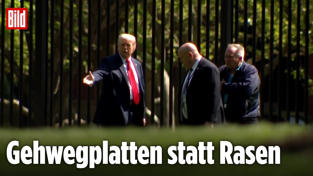 Trump zofft sich um Rosengarten