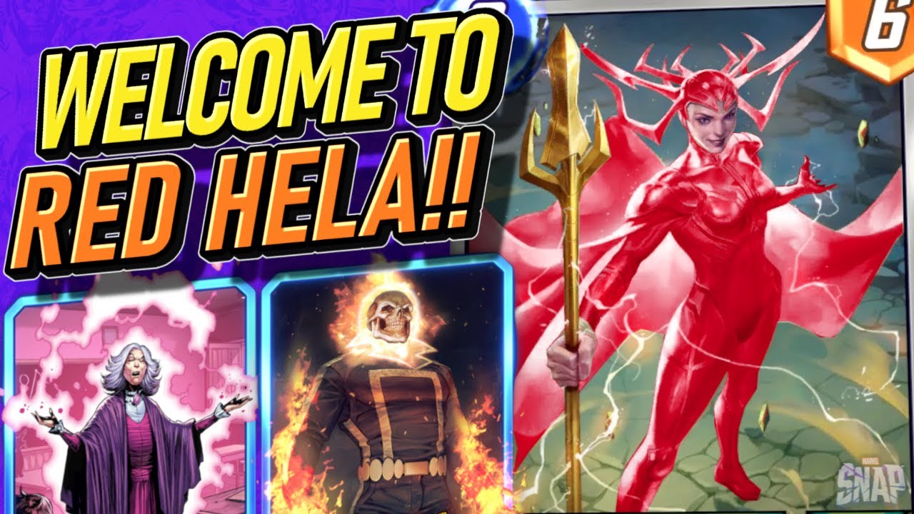 RED HELA! She's Back and EASY Cubes! Marvel Snap