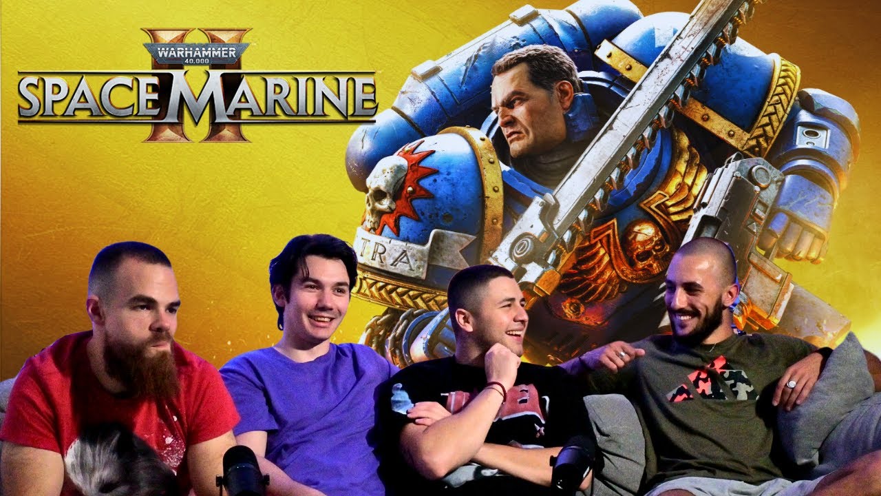 Is it time to get into Warhammer? Space Marine 2 - Group Reaction & Discussion