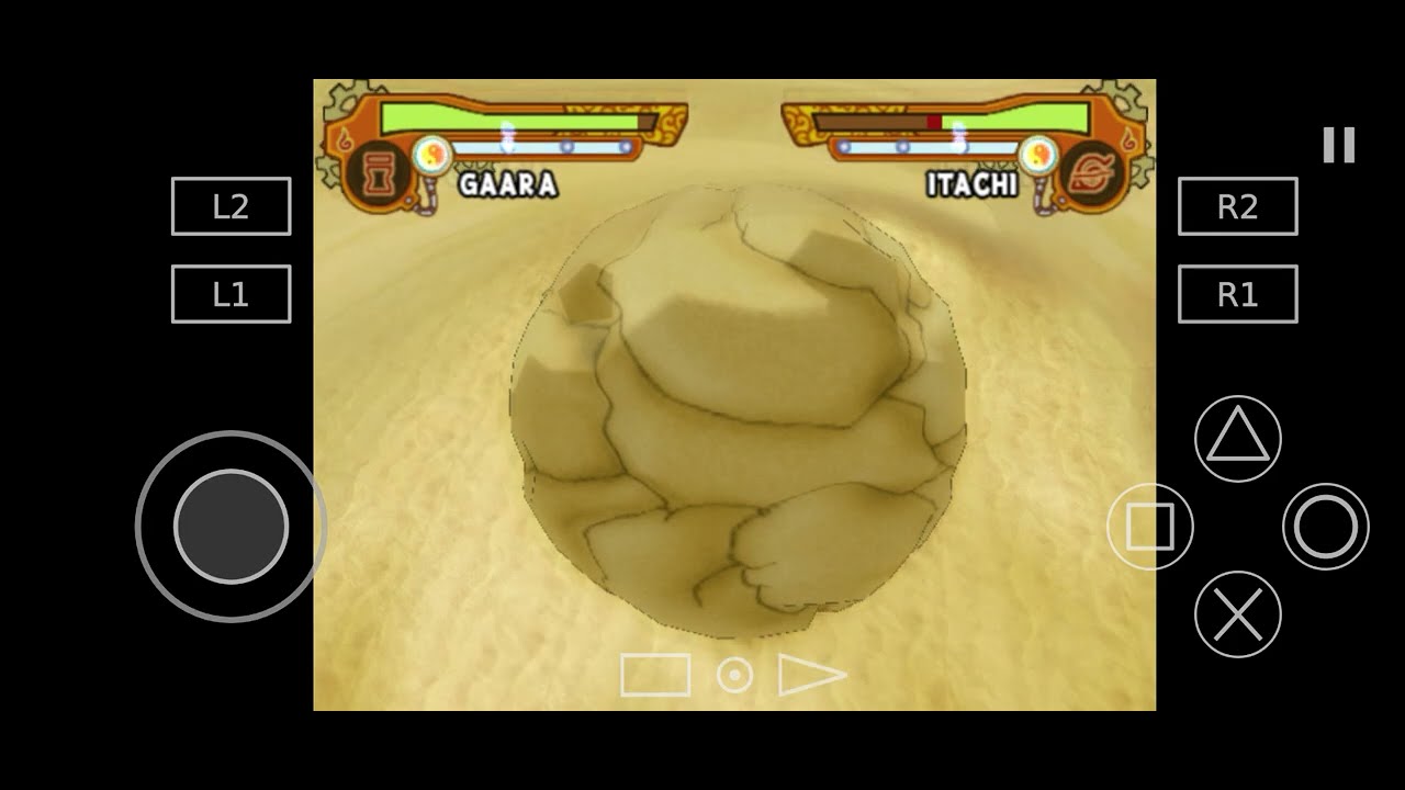 KAZEKAGE GAARA VS ITACHI !! NARUTO SHIPPUDEN ULTIMATE NINJA 5 #narutoshippuden #games #aethersx2 