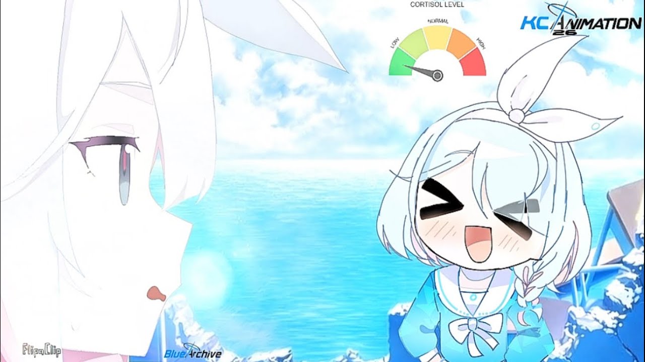 Low Cortisol | blue archive #bluearchivethai #flipaclip #animation 
