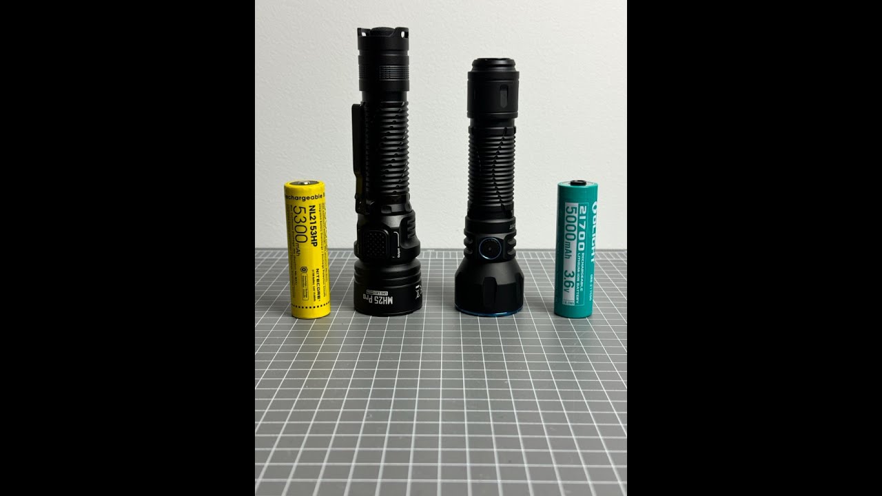 Nitecore MH25 Pro против Olight Javelot