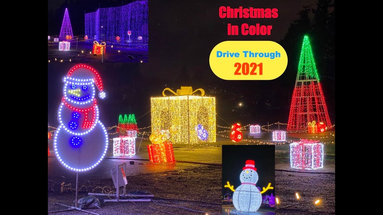 Christmas Lights 2021 | Best Drive Through Christmas Lights in Wtshighton