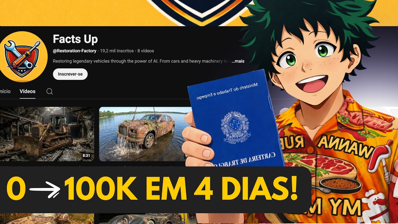COMO CRIAR UM CANAL DARK QUE MONETIZA RÁPIDO E GANHAR DINHEIRO COM YOUTUBE HOJE MESMO