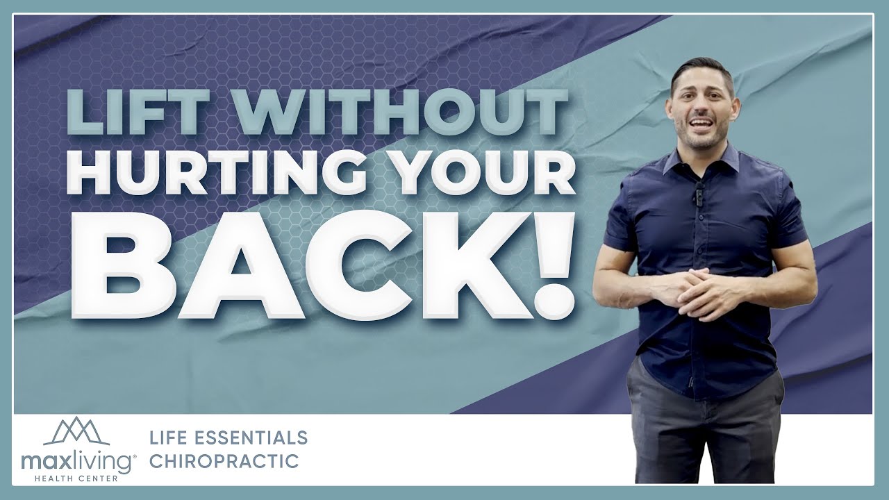 Safe Lifting Tips for Your Back | Chiropractor in Missouri City, TX