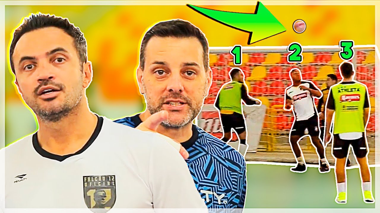 Por dentro do treino de um TIME PROFISSIONAL - Magnus Futsal!