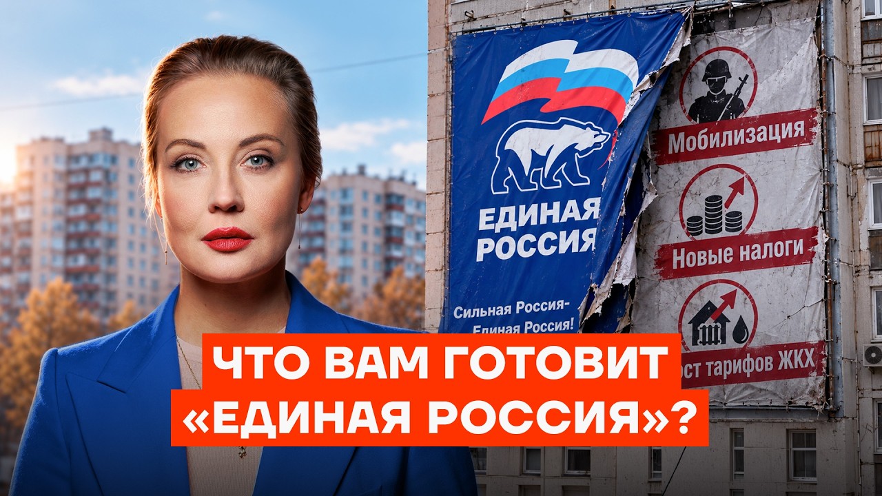 Что сделает &laquo;Единая Россия&raquo;, если вы не придете на выборы. Объясняет Юлия Навальная