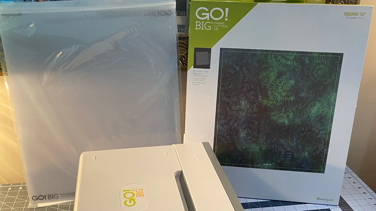 How to use Accuquilt Go Big Electric Fabric Cutter
