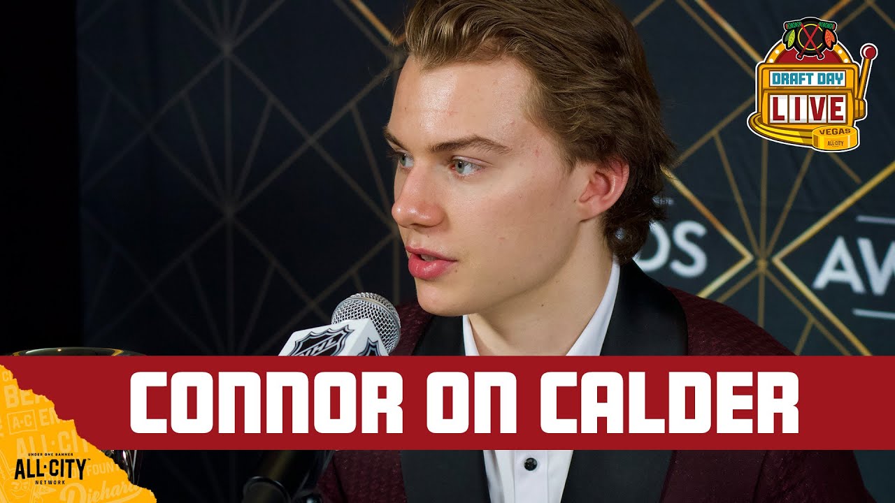 Chicago Blackhawks' Connor Bedard reflects on Rookie of the Year Award | CHGO Blackhawks Podcast