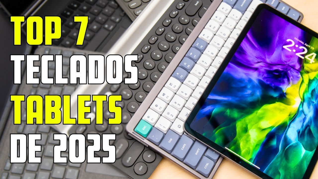 😲 Los 7 MEJORES Teclados BARATOS para Tablets de Amazon [2025]✅[Calidad/Precio] Teclados Bluetooth