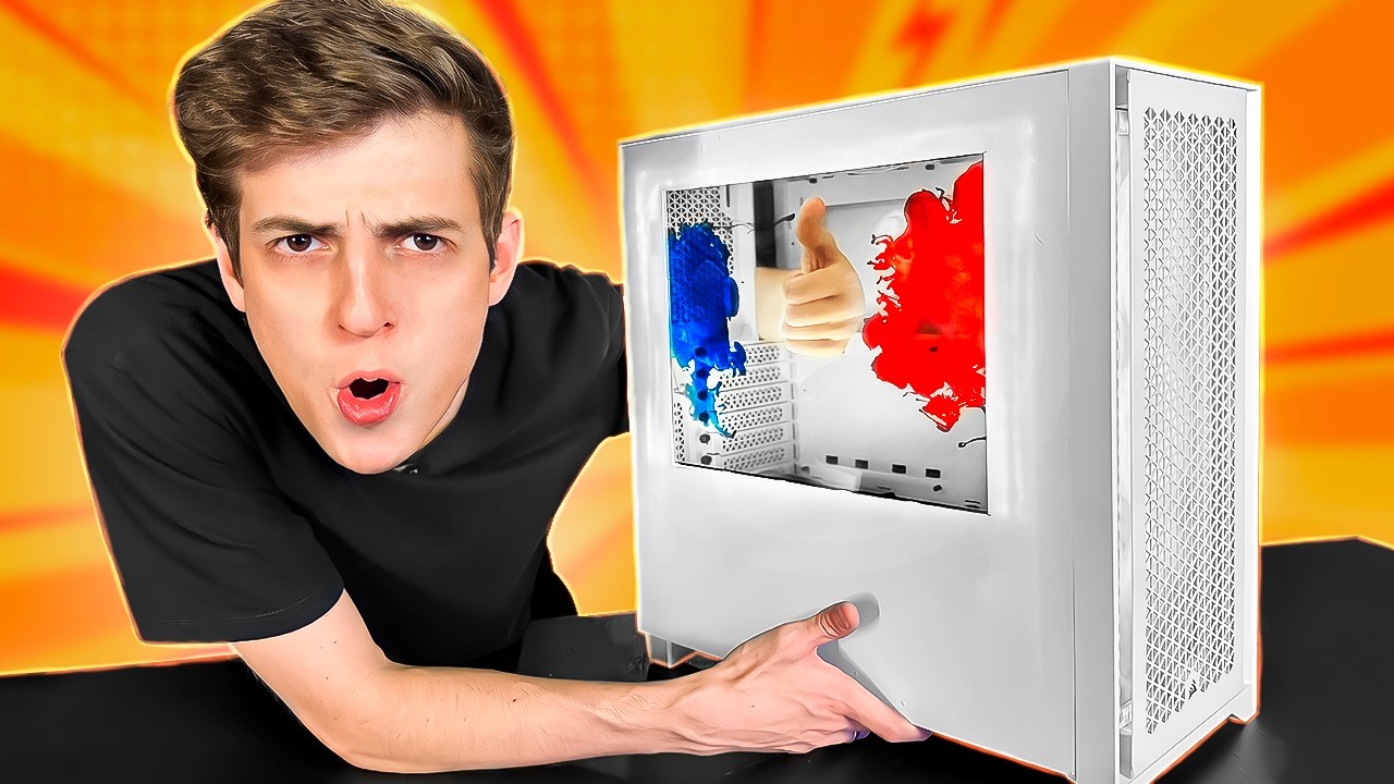 COMO FAZER UM PC COM LCD TRANSPARENTE