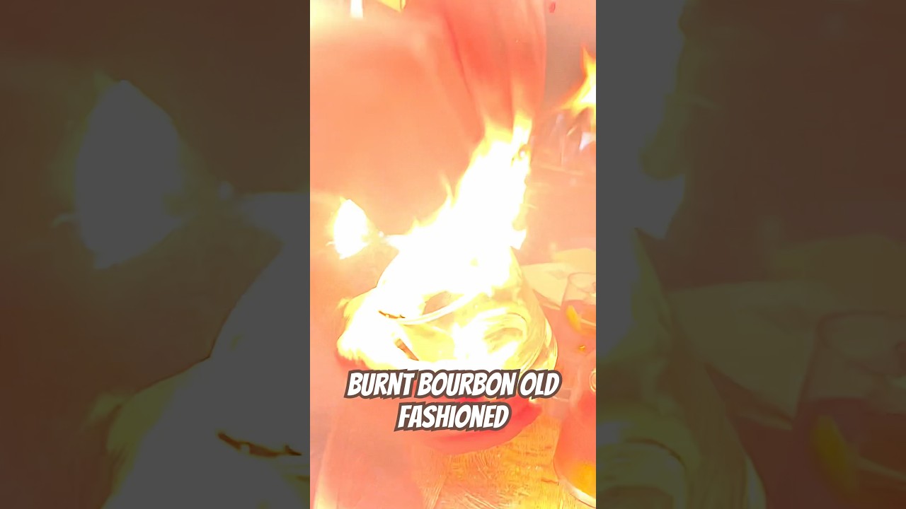 #burnt #bourbon #whiskey #fire #mixeddrinks #flaming #flamingdrink