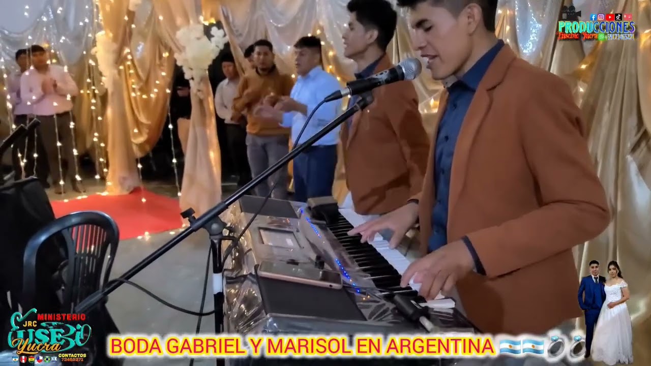 Casamiento de Gabriel Condori & Marisol Mollo 🤵🏻👰🏻Salon : Club Geo, Marcos Paz 