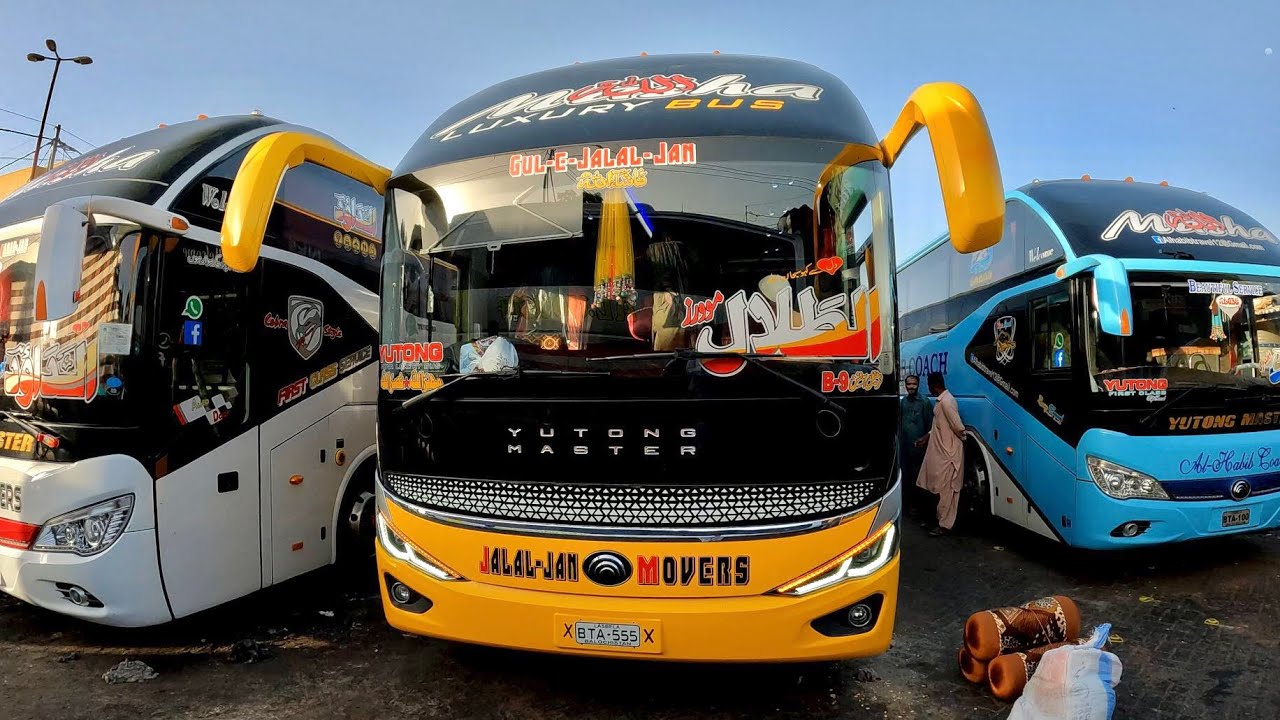 Yousuf Goth Bus Terminal | All Balochistan Buses | Karachi Bus Routes Travel Quetta Turbat Chaman