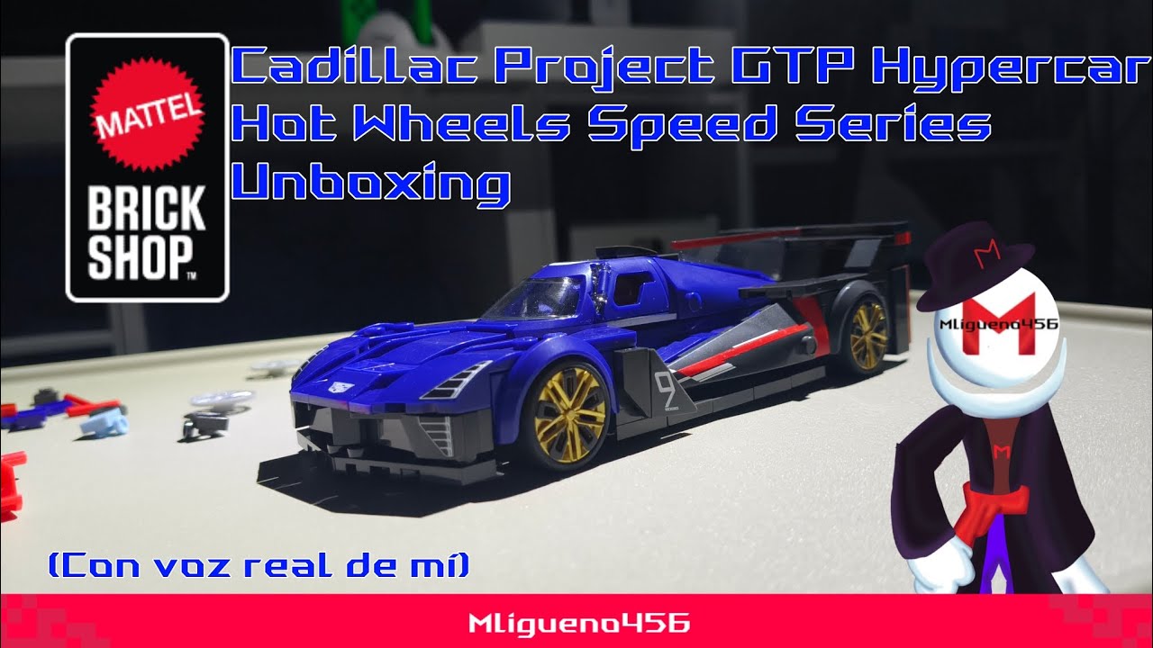 Unboxing | Cadillac GTP Hypercar de Mattel brick shop | Mligueno456