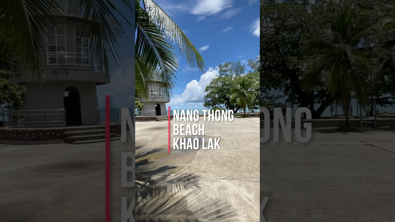 🏖️Nang Thong Beach - Khao Lak #khaolak #travel #thaitravelfriends