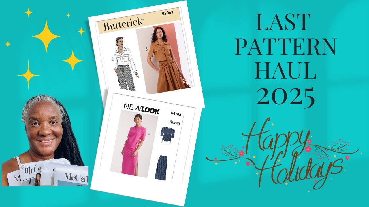 ✨ My FINAL Sewing Pattern Haul of 2025 | What I’m Sewing Next