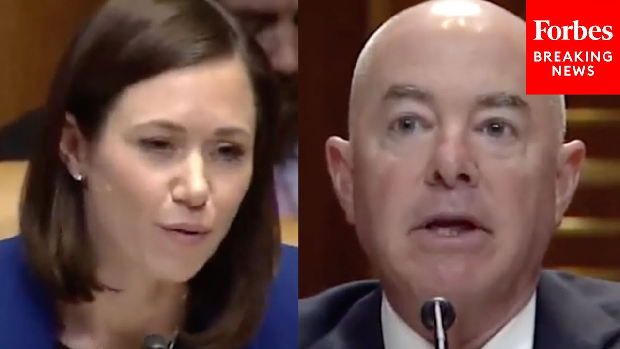 'I Am Concerned': Katie Britt Questions Alejandro Mayorkas About 600,000 Migrants Paroled Into US