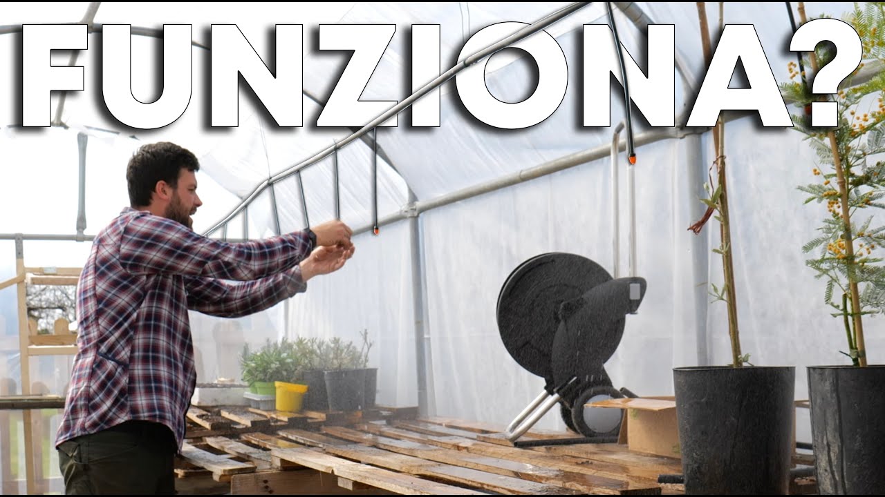 Irrigazione NEBULIZZATA per gli ORTAGGI