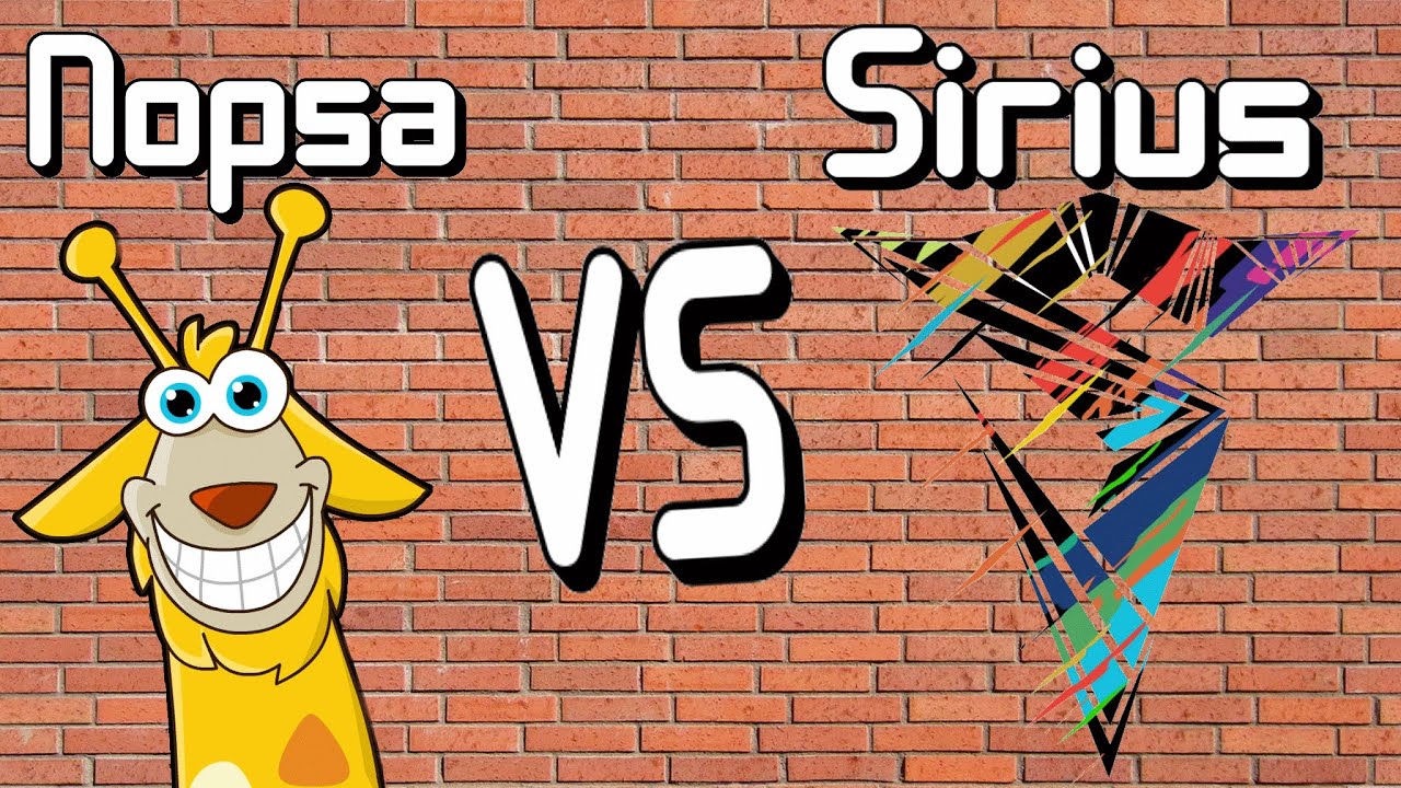 AGAR.IO *NEW* ! -- Nopsa VS Sirius! FIRST VIDEO NOPSA VS FIRST VIDEO SIRIUS! Funny - Krecback