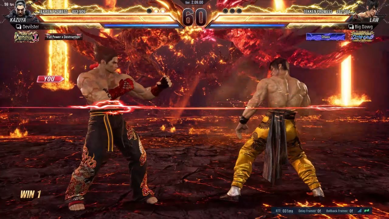 That's How To Handle A Crazy Law With Wavu Wavu Kazuya!