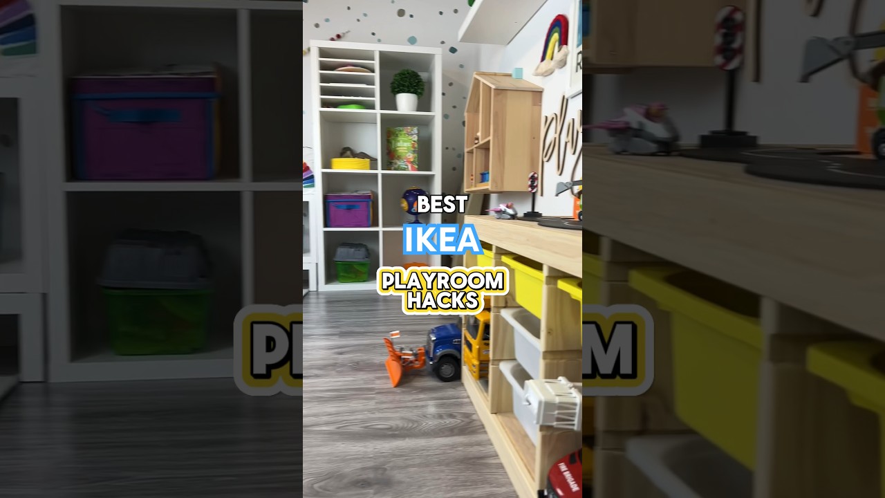 Лучшие лайфхаки для игровой комнаты IKEA🛠️✨