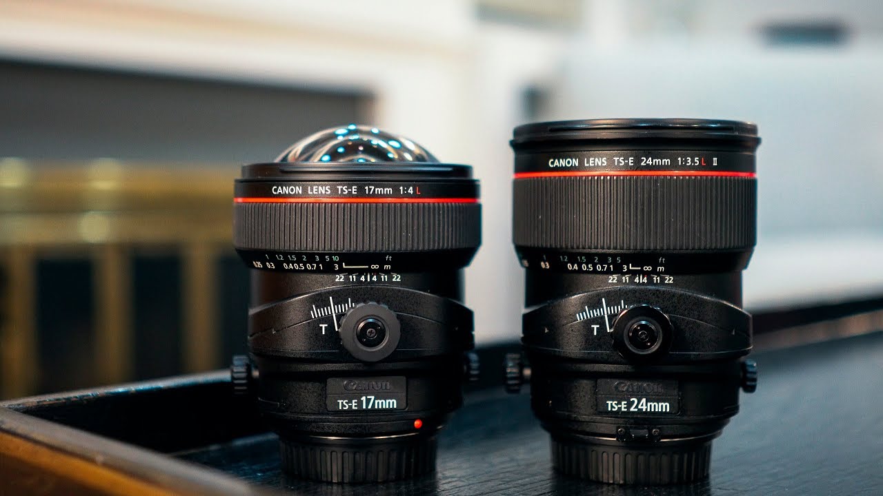 Canon TS-E 24mm f3.5L II против Canon TS-E 17mm f4L Tilt Shift: какой объектив выбрать?