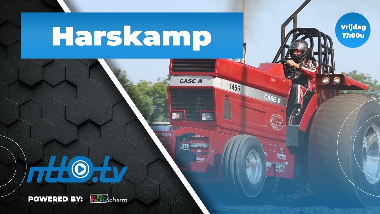Tractorpulling Harskamp Vrijdag | NTTO.tv livestream