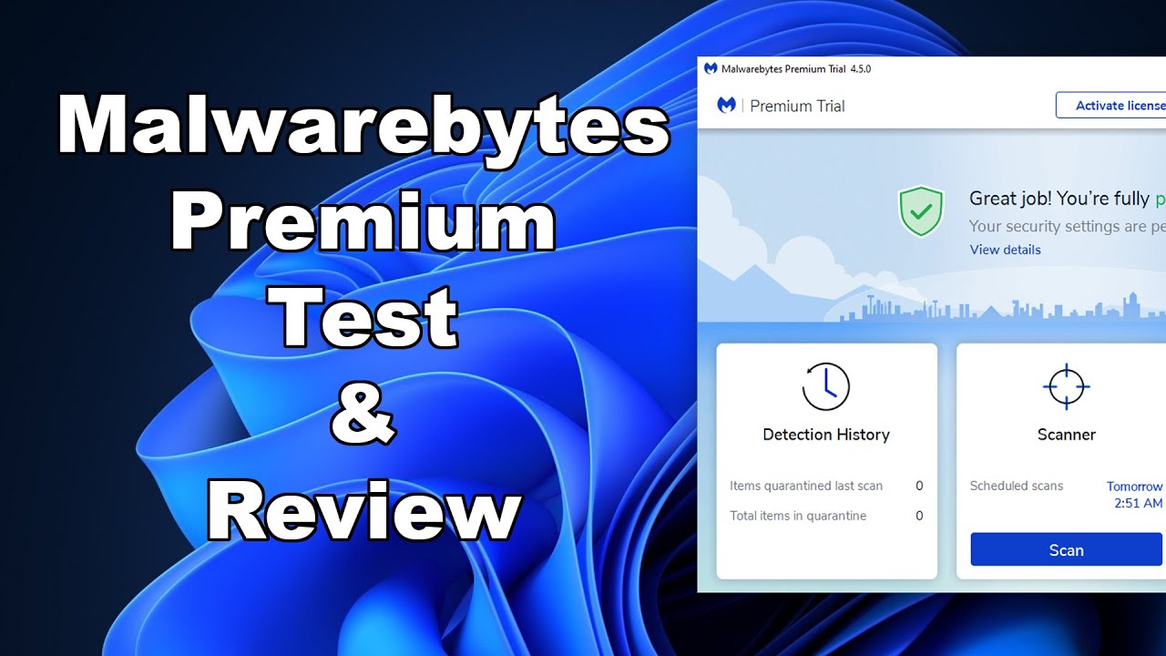 Тест и обзор Malwarebytes Premium 2022 &mdash; Обзор антивирусной безопасности &mdash; Тест защиты