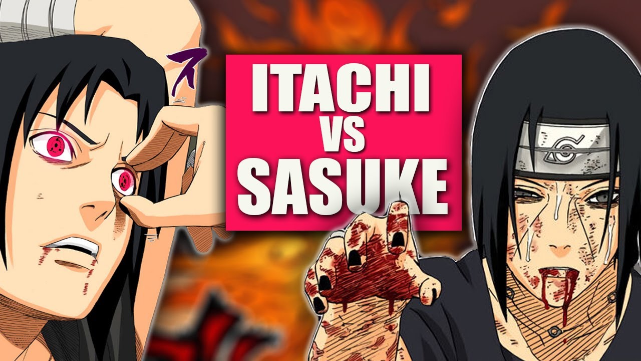 &iquest;LA MEJOR PELEA DE NARUTO? - Itachi VS Sasuke | AN&Aacute;LISIS DE BATALLA