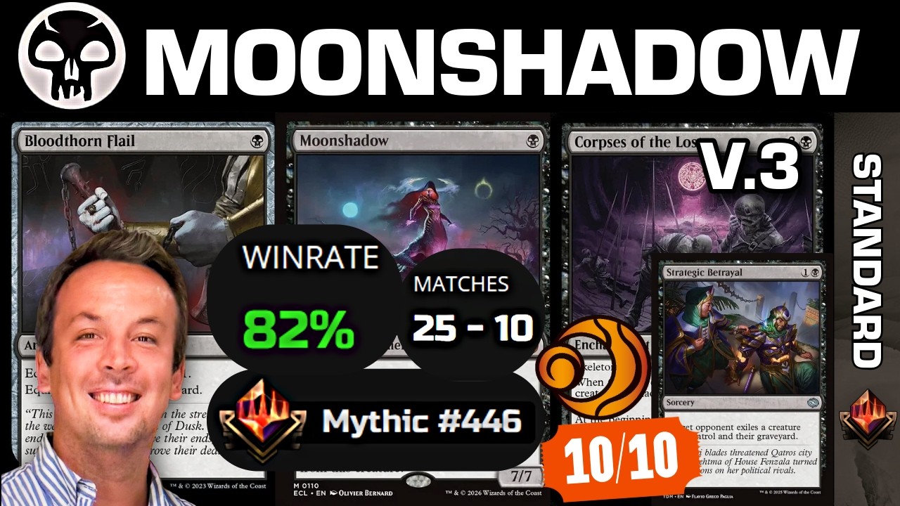 UPDATED MOONSHADOW is TOP DECK (IF PLAYED RIGHT)!!!