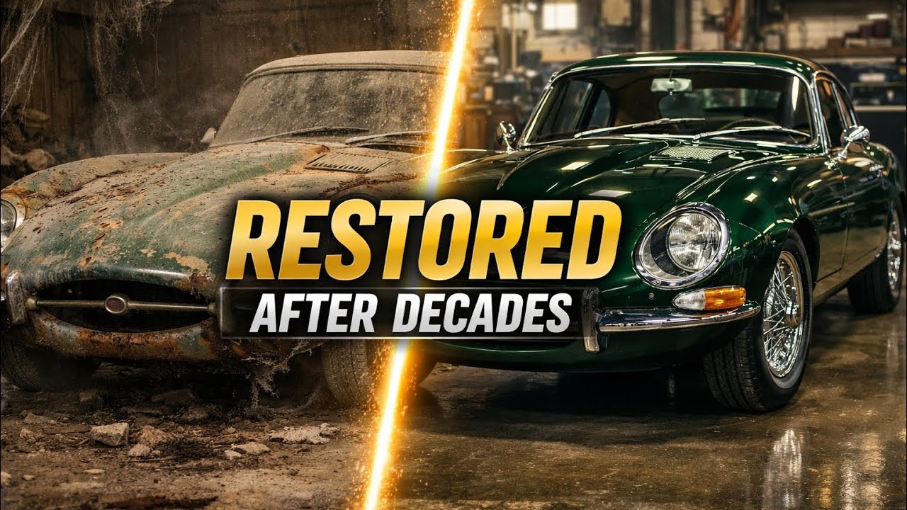Rust to Royalty — Jaguar E-Type Complete Restoration (British Racing Green)