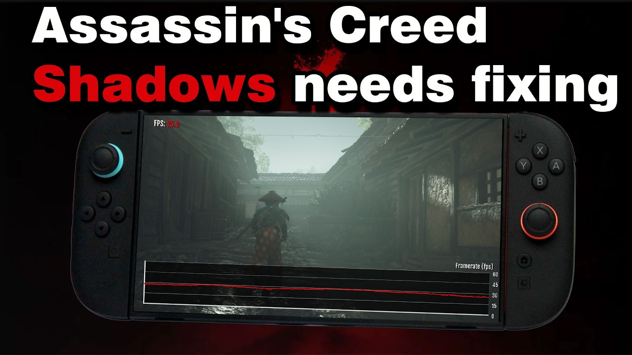 Assassin's Creed Shadows needs some fixing | Framerate analysis