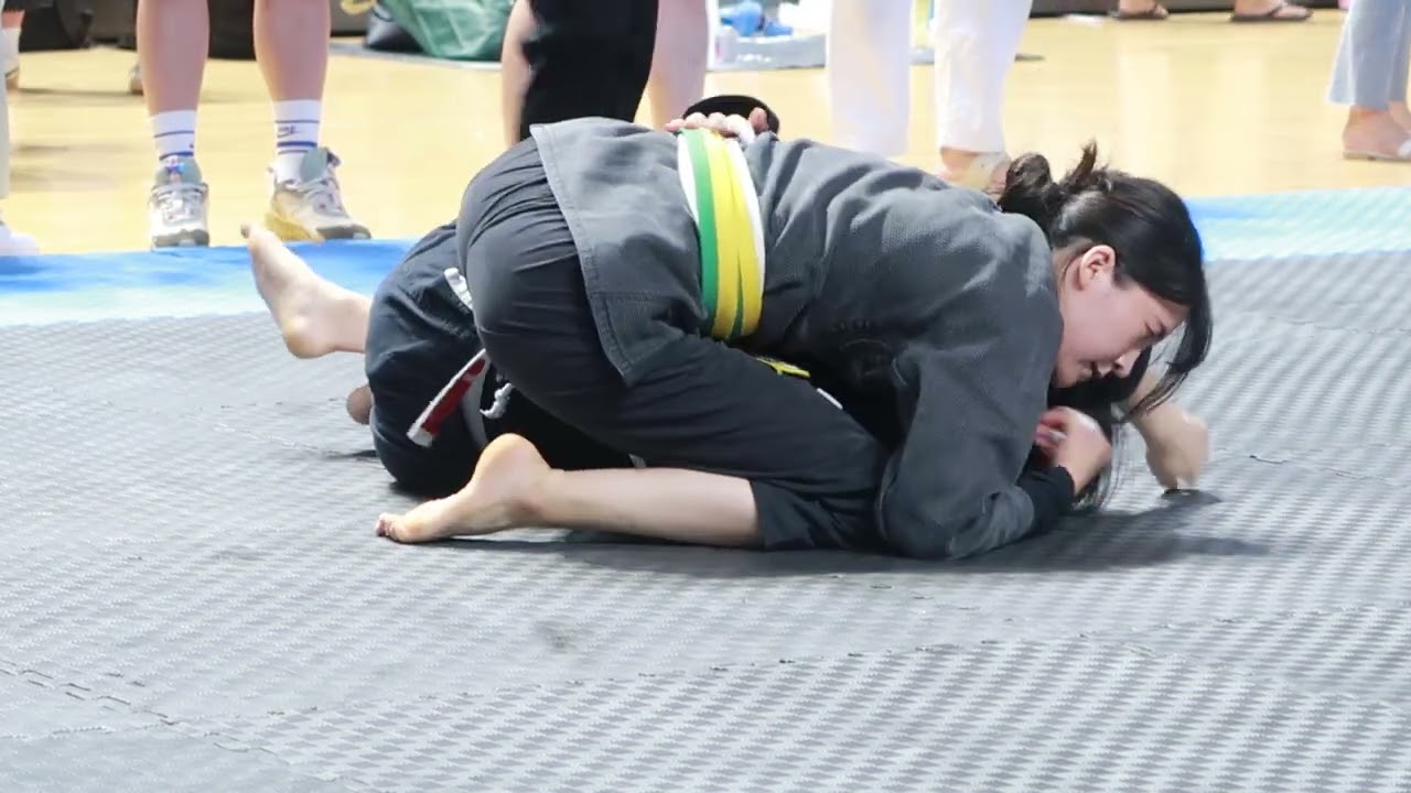 Mat 4-57 문현지 vs 우수진 여성부 White 어덜트 -53.5kg 결승 (리그로얄 강서 07.09)