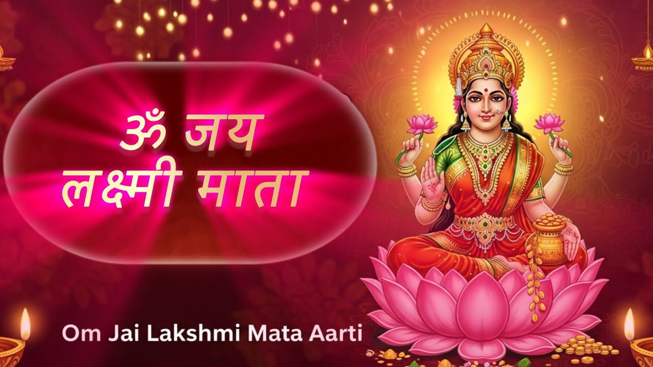 Om Jai Lakshmi Mata Aarti | Maa Lakshmi Aarti | Diwali Special Bhakti Song | Peace & Prosperity 