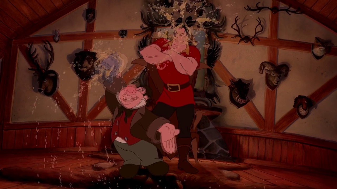 [MASHUP DISNEY] Gaston (Canzone 2017 + Animazione 1991) [ITA]