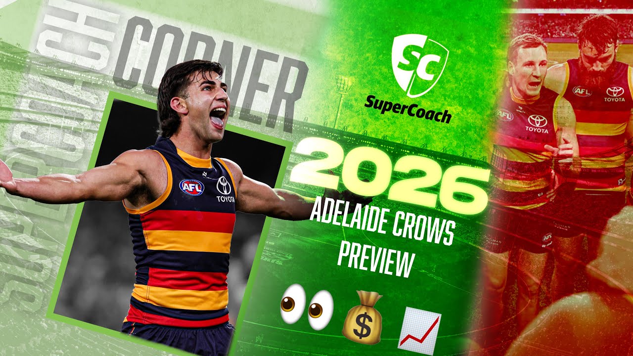 RACHELE THE MIDFIELDER?! - Adelaide Team Preview | SuperCoach Corner 2026 E3
