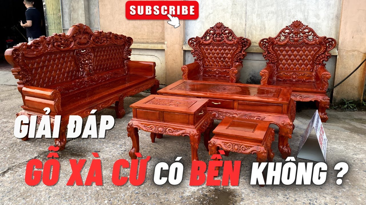 Gỗ xà cừ có bền không ? Giới thiệu bàn ghế làm từ gỗ xà cừ.