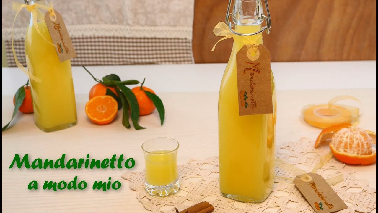 MANDARINETTO a modo mio🍊 | Ricetta facile e veloce | perfetta idea regalo | Mandarin liqueur