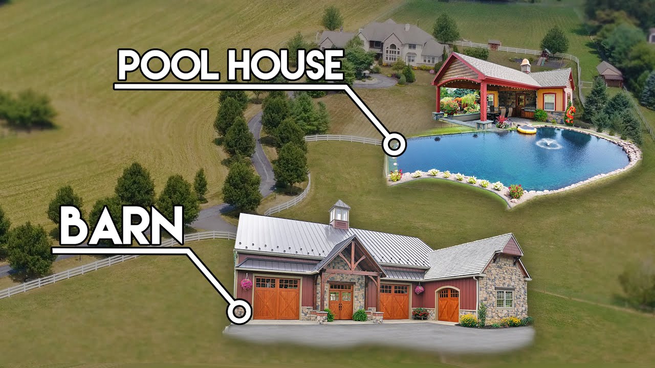 Checking out the ULTIMATE backyard