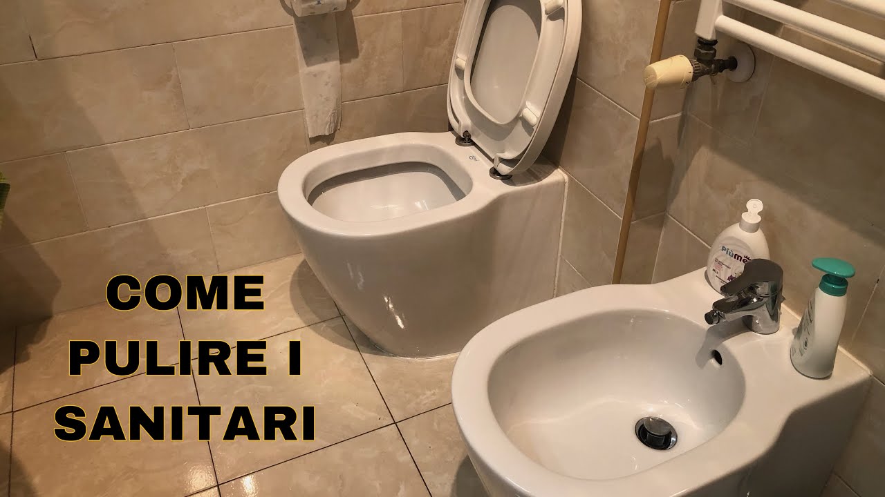 COME PULIRE I SANITARI IN 5 MINUTI CON UN PRODOTTO SUPER