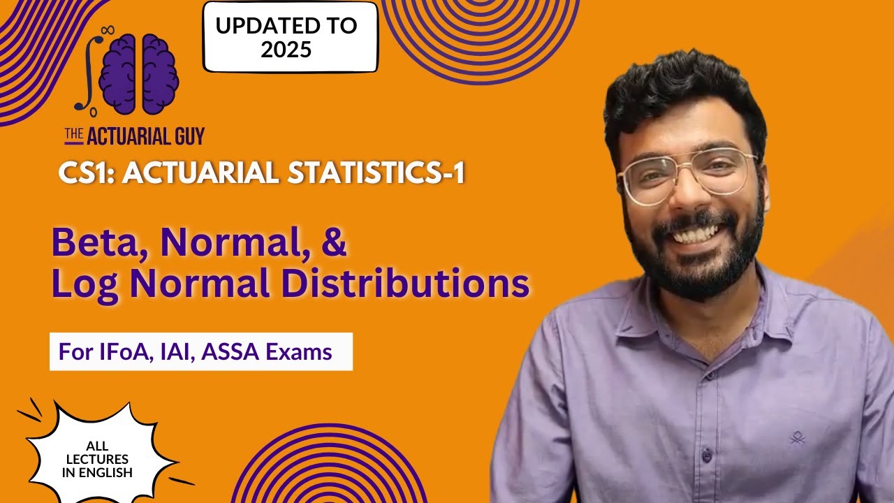 CS1: Beta, Normal, & Log Normal Distributions