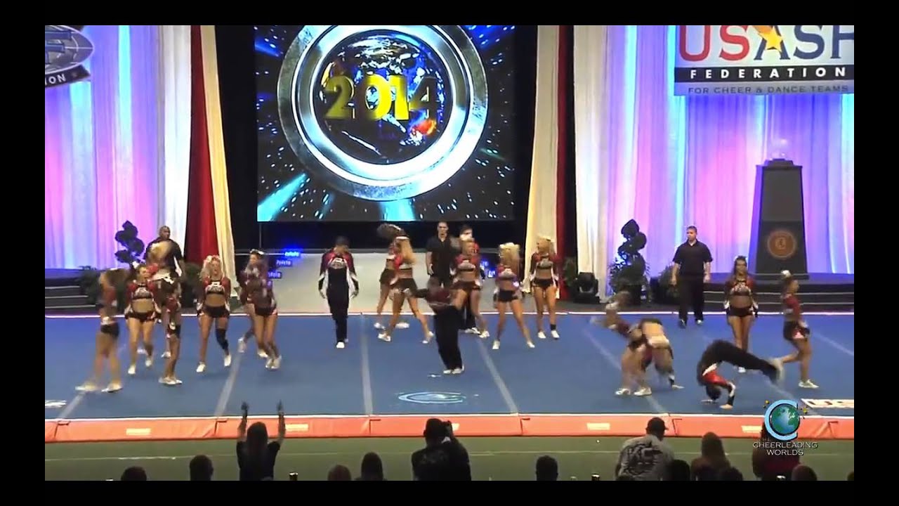 KC Cheer Fierce Five Worlds 2014 Senior Small Coed Finals