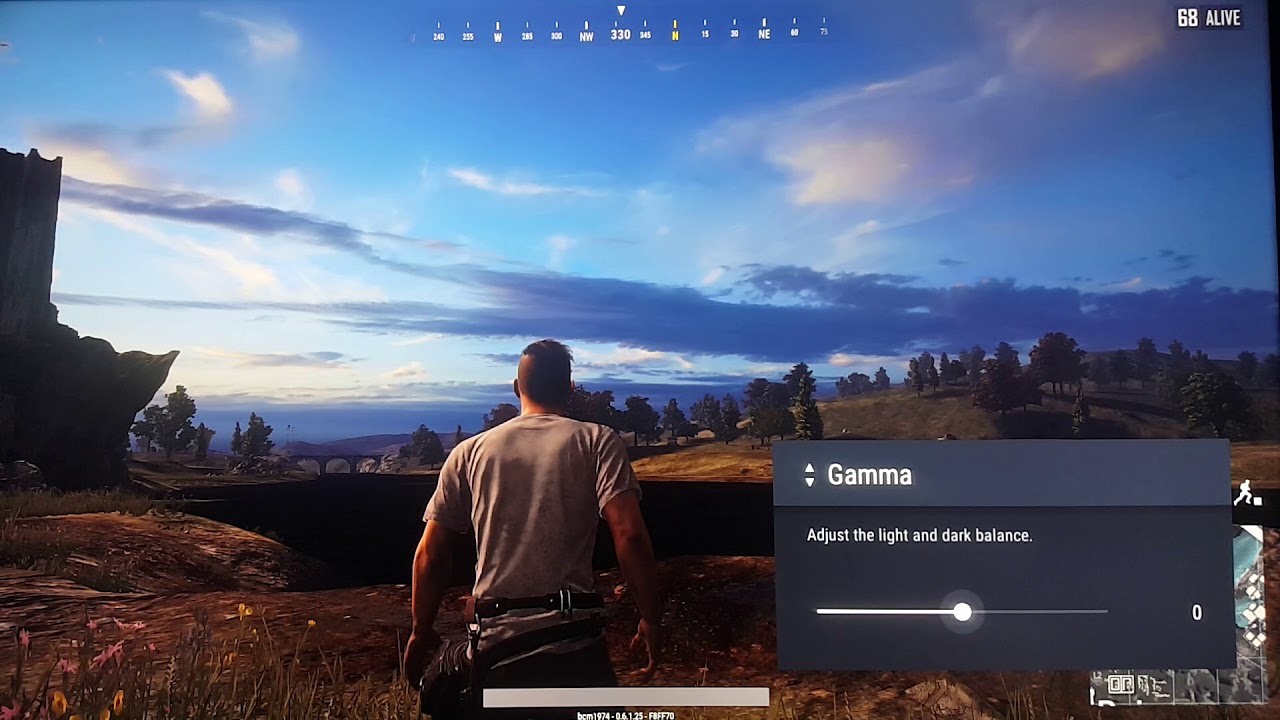 PUBG SONY 900E GAME MODE SETTINGS HDR