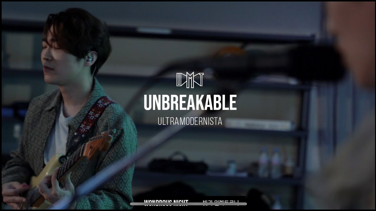최첨단맨(ultramodernista) - unbreakable (Live at SPACE 1)