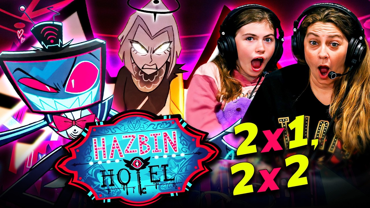 HAZBIN HOTEL SEASON 2 EPISODES 1 & 2 REACTION! | Hazbin Guarantee | Sera's Confession | Gravity