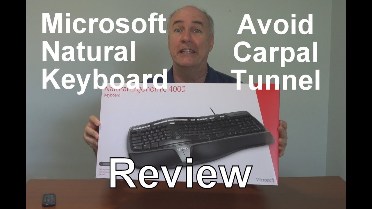 Microsoft Natural Keyboard Review | EpicReviewGuys in 4k